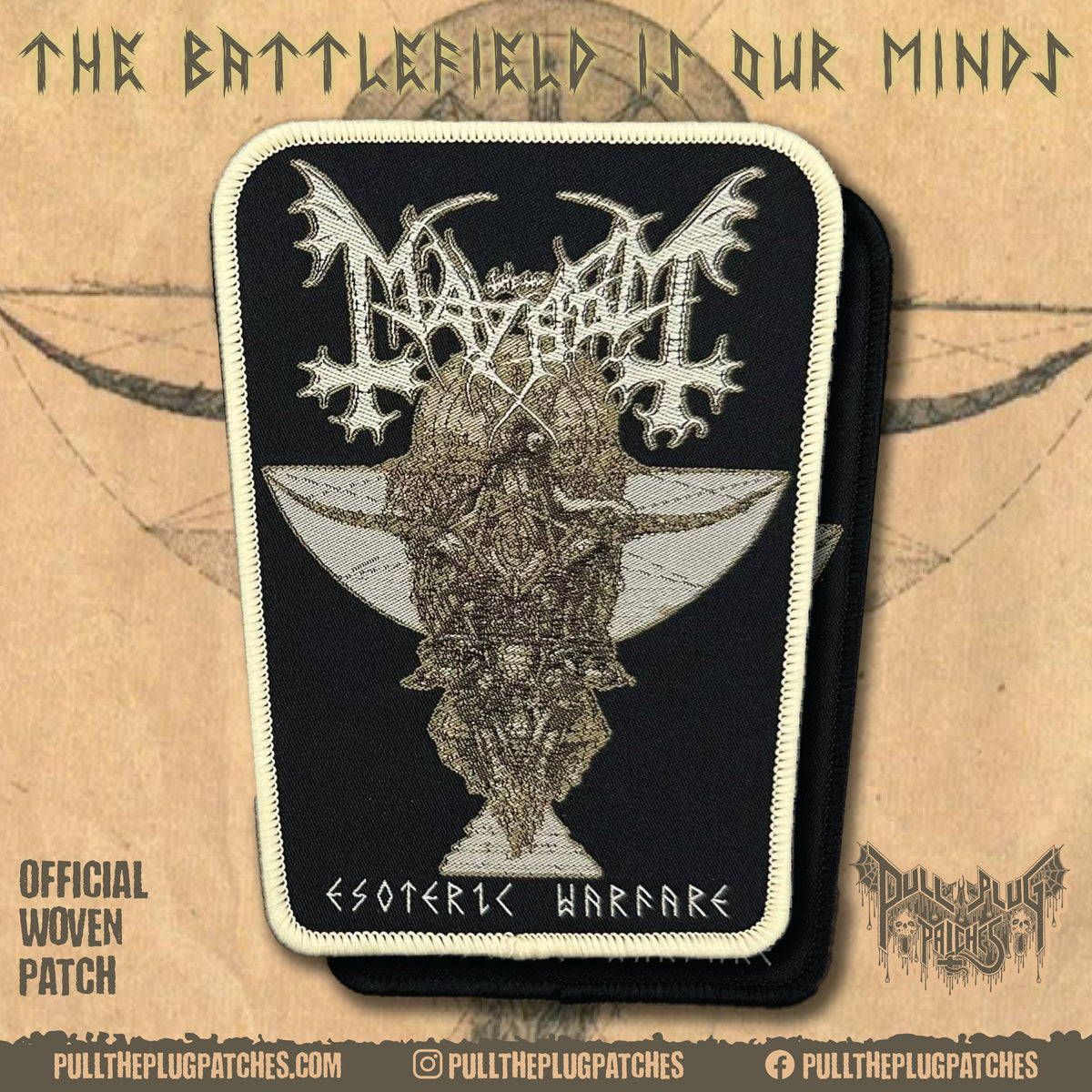 Esoteric Patch Mayhem - Esoteric Warfare – Pull The Plug Patches