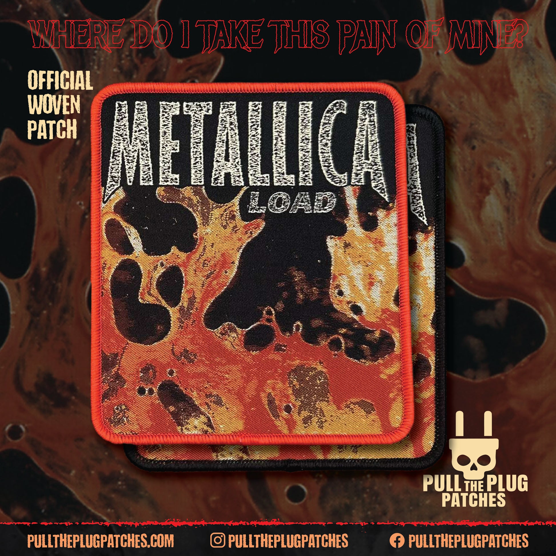 Rock Off PHM Metallica - Beer Label (Toppa) Merchandising Ufficiale Rock Off PHM Metallica - Beer Label (Toppa) Merchandising Ufficiale