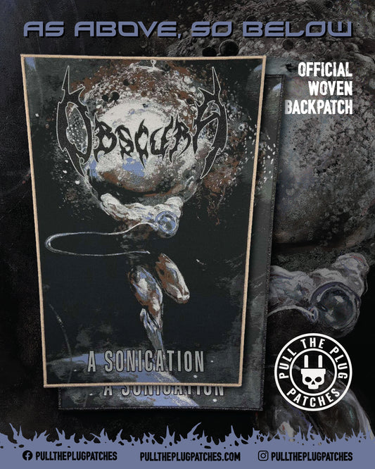 Obscura - A Sonication - Backpatch