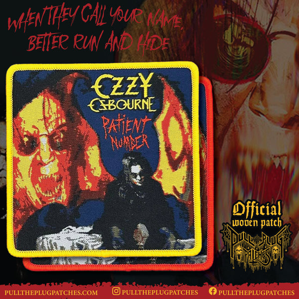 Ozzy Osbourne Patient Number 9 Hoodie - Offizieller Merch Pullover