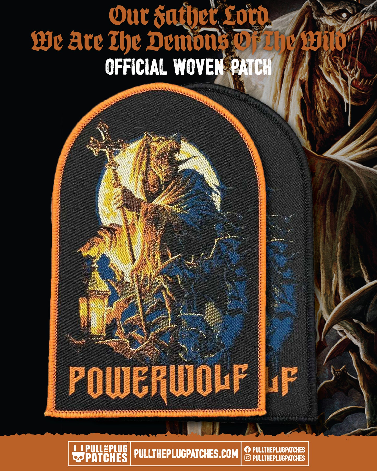 Powerwolf - We Are The Wild - Patch