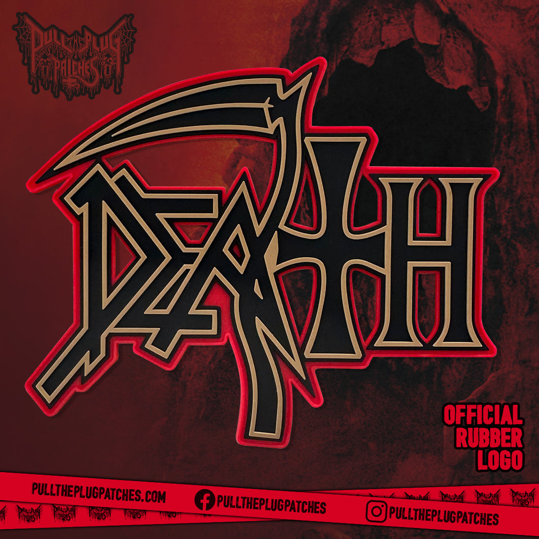 Death - Sound Logo Rubber Patch