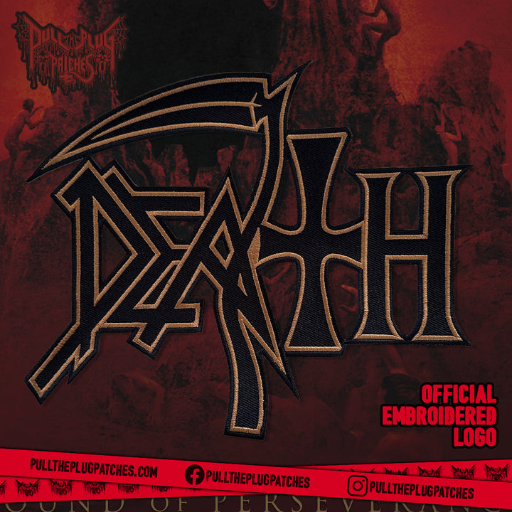 Death - Logo Sound Embroidered Oversized