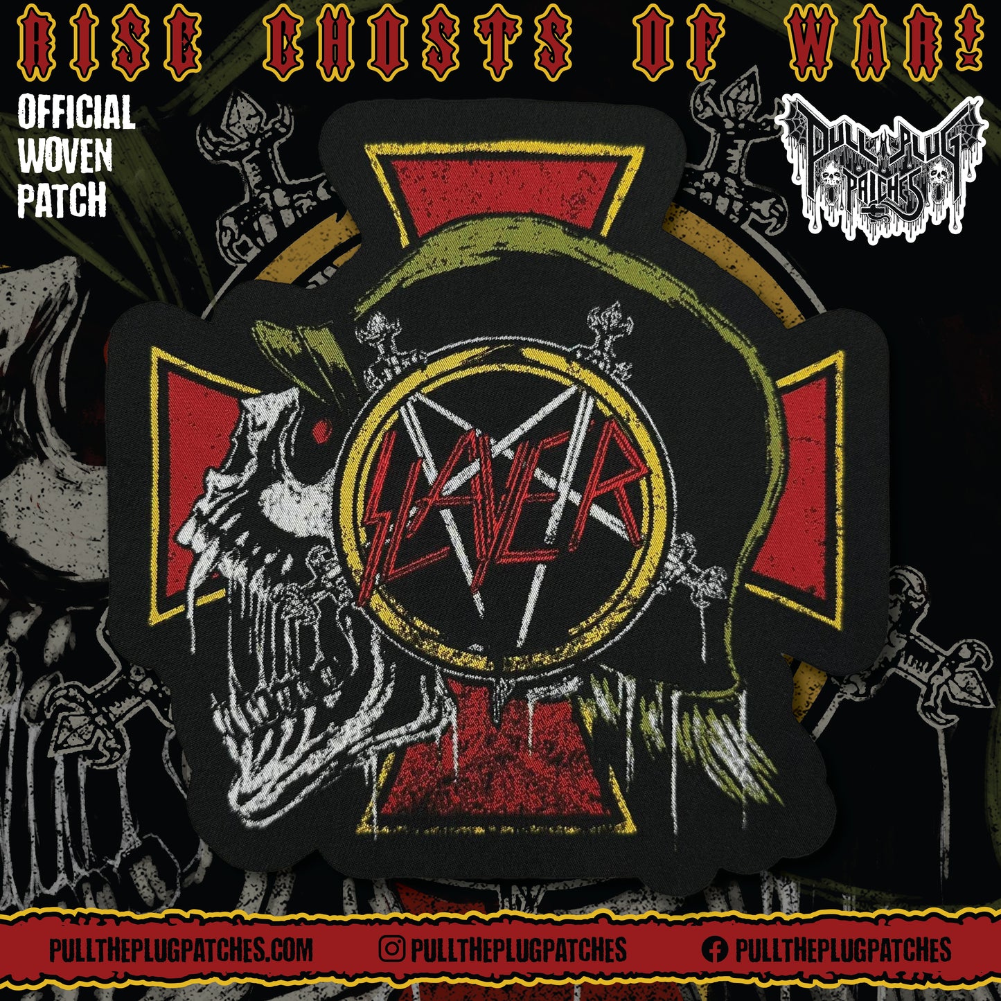 Slayer - Ghosts of War - Oversize Patch