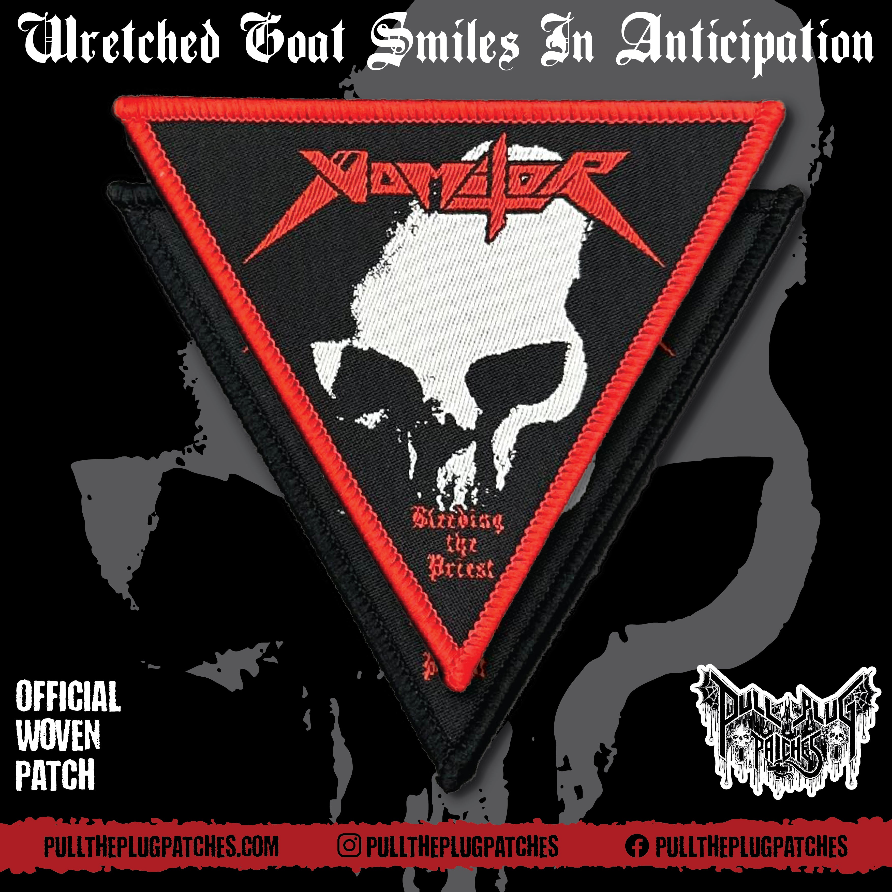 693 Patch Vomitor - Bleeding the Priest – Pull The Plug Patches