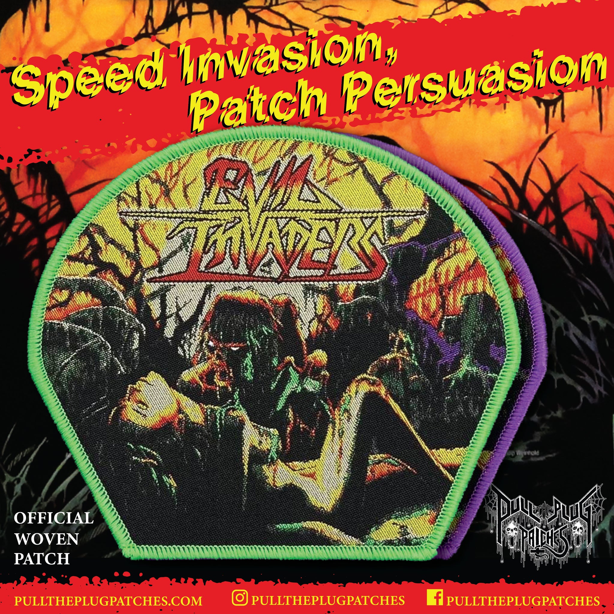 Evil Invaders – Pull The Plug Patches