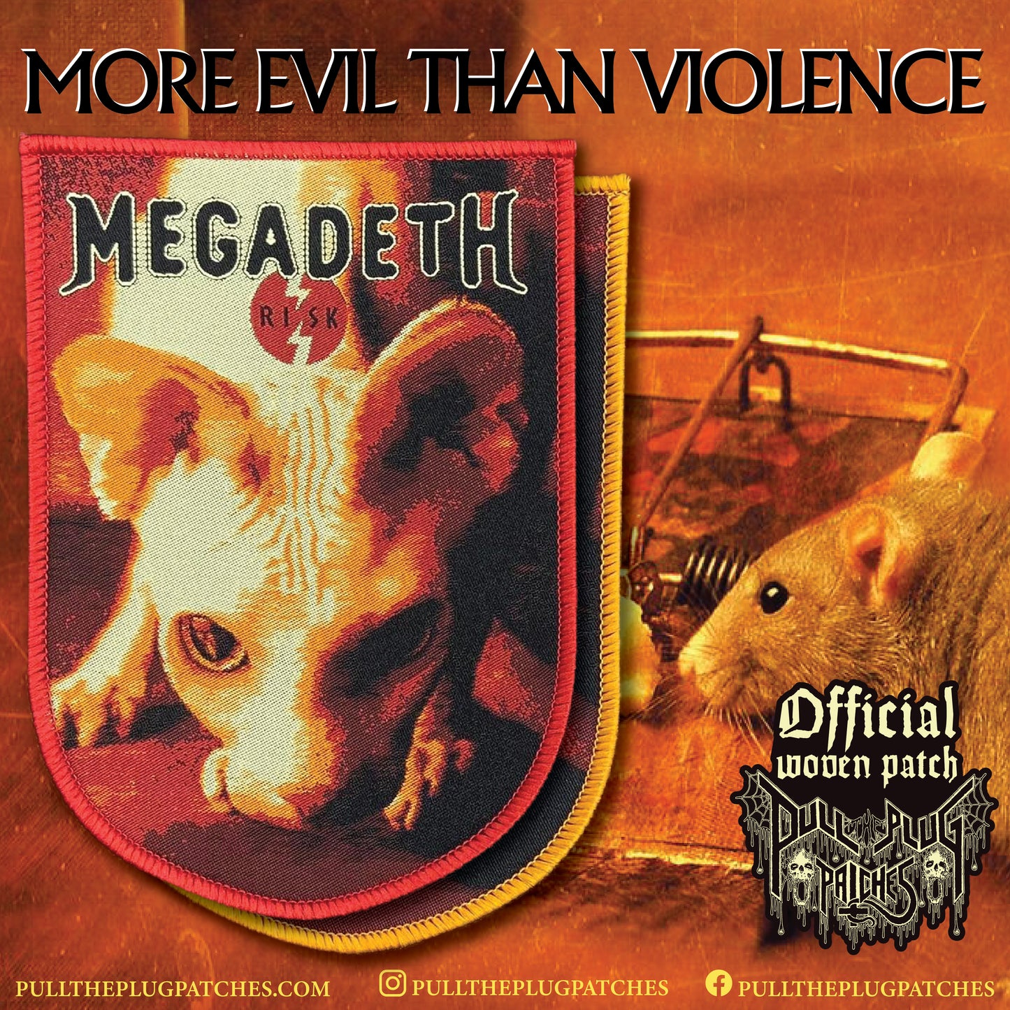 Megadeth - Risk - Patch