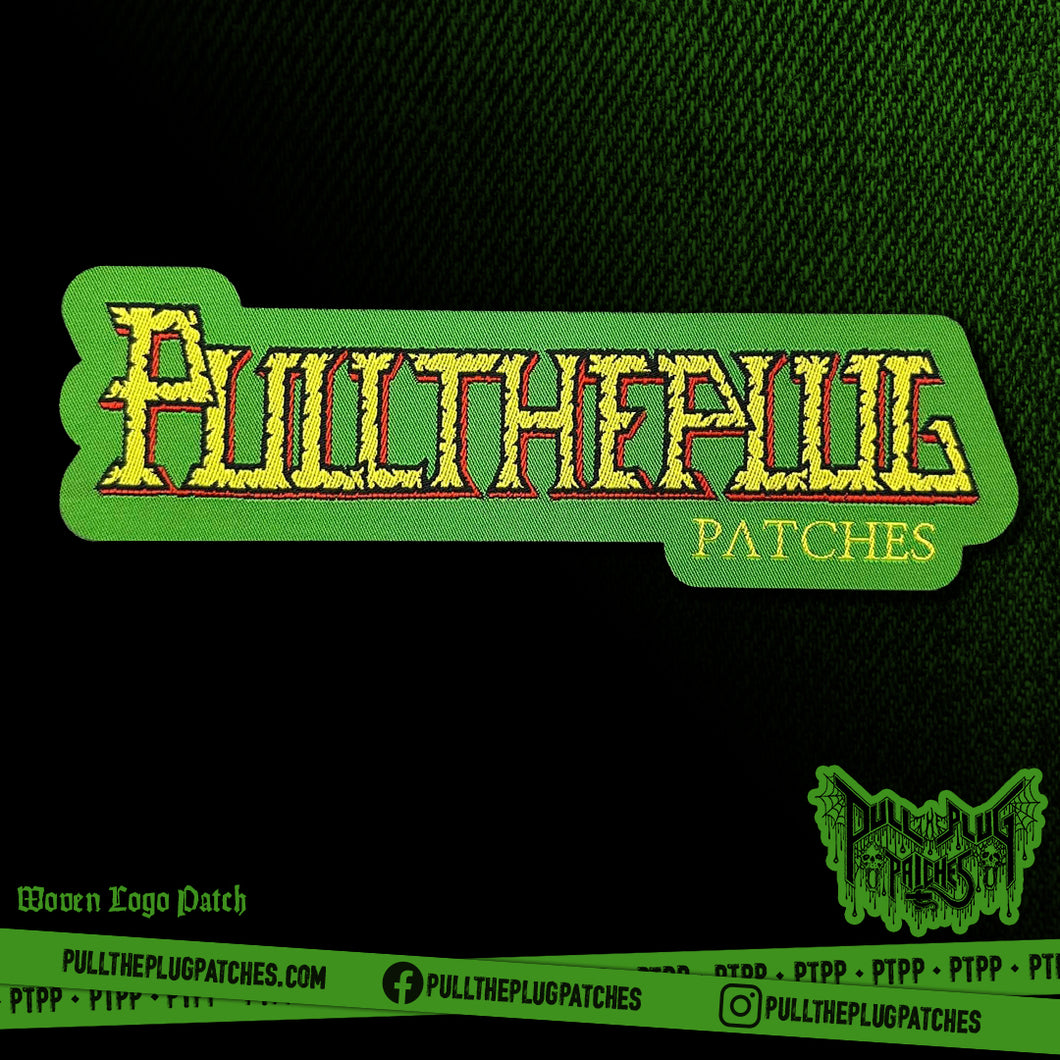 Pull The Plug Patches - Pestilence Logo Tribute