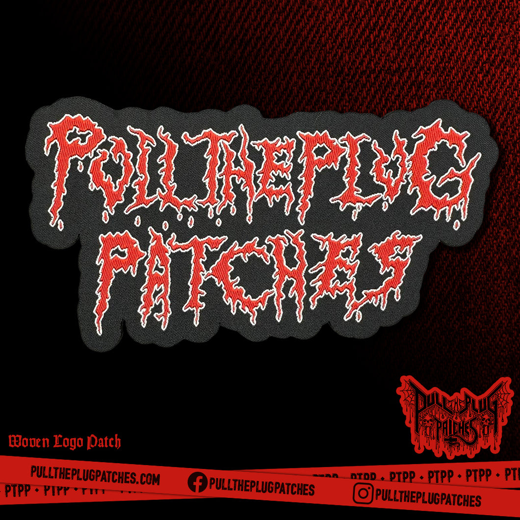 Pull The Plug Patches Cannibal Corpse Logo Tribute Pull the plug patches cannibal corpse logo tribute