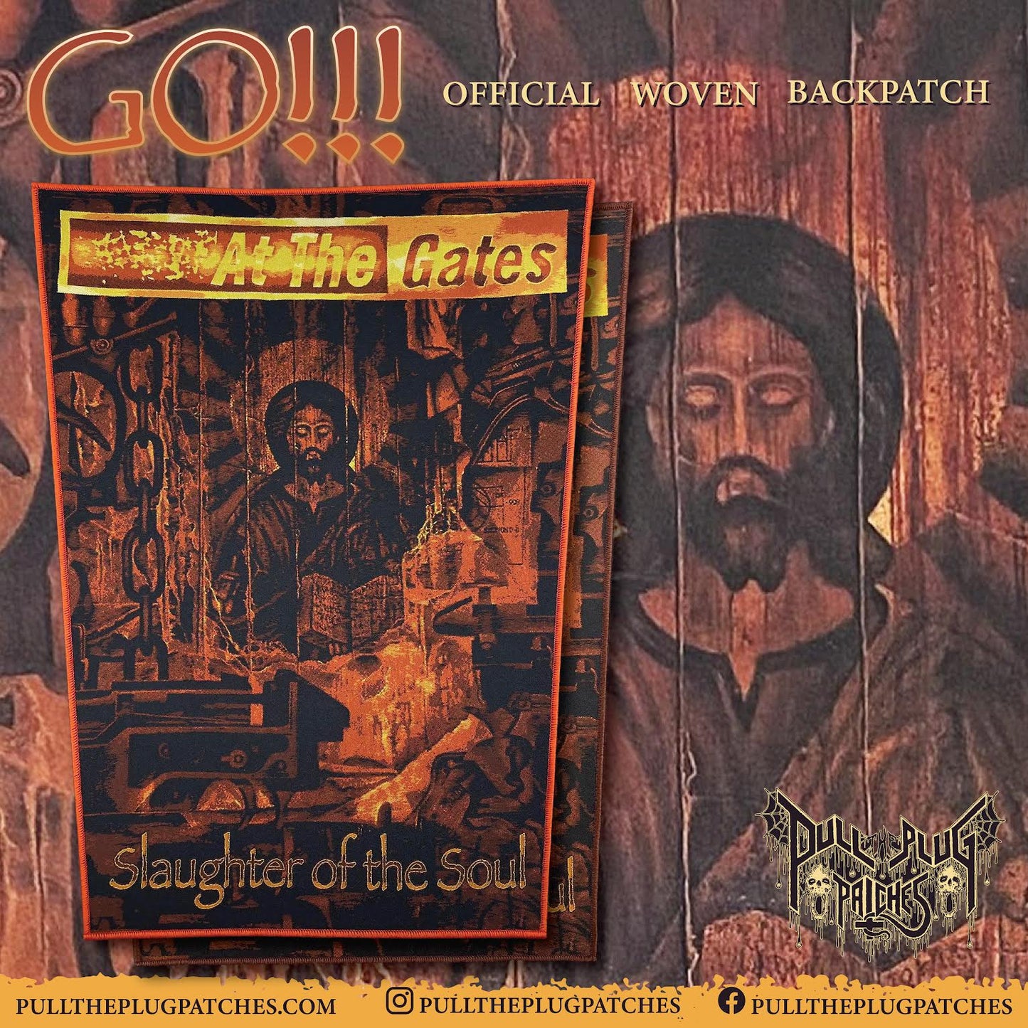 At The Gates - Slaughter Of The Soul - Backpatch