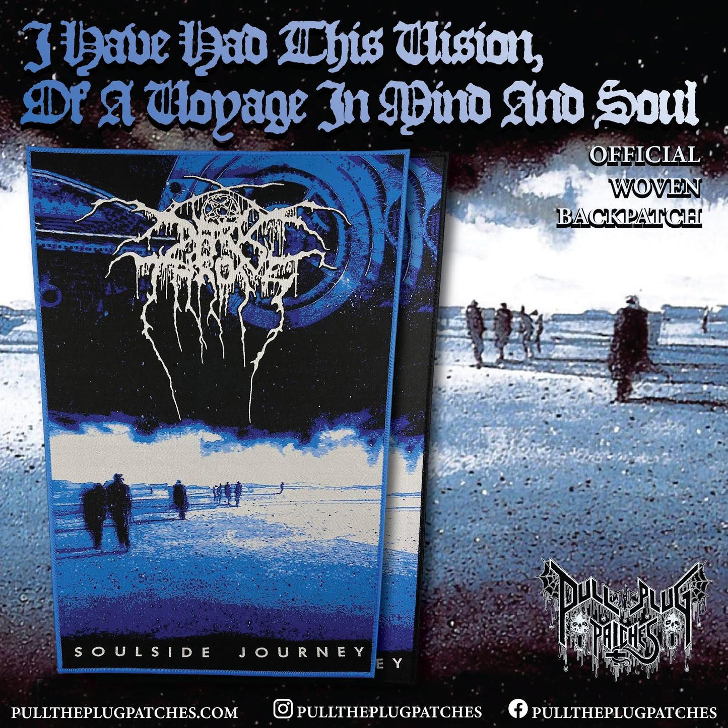 Darkthrone - Soulside Journey - Backpatch