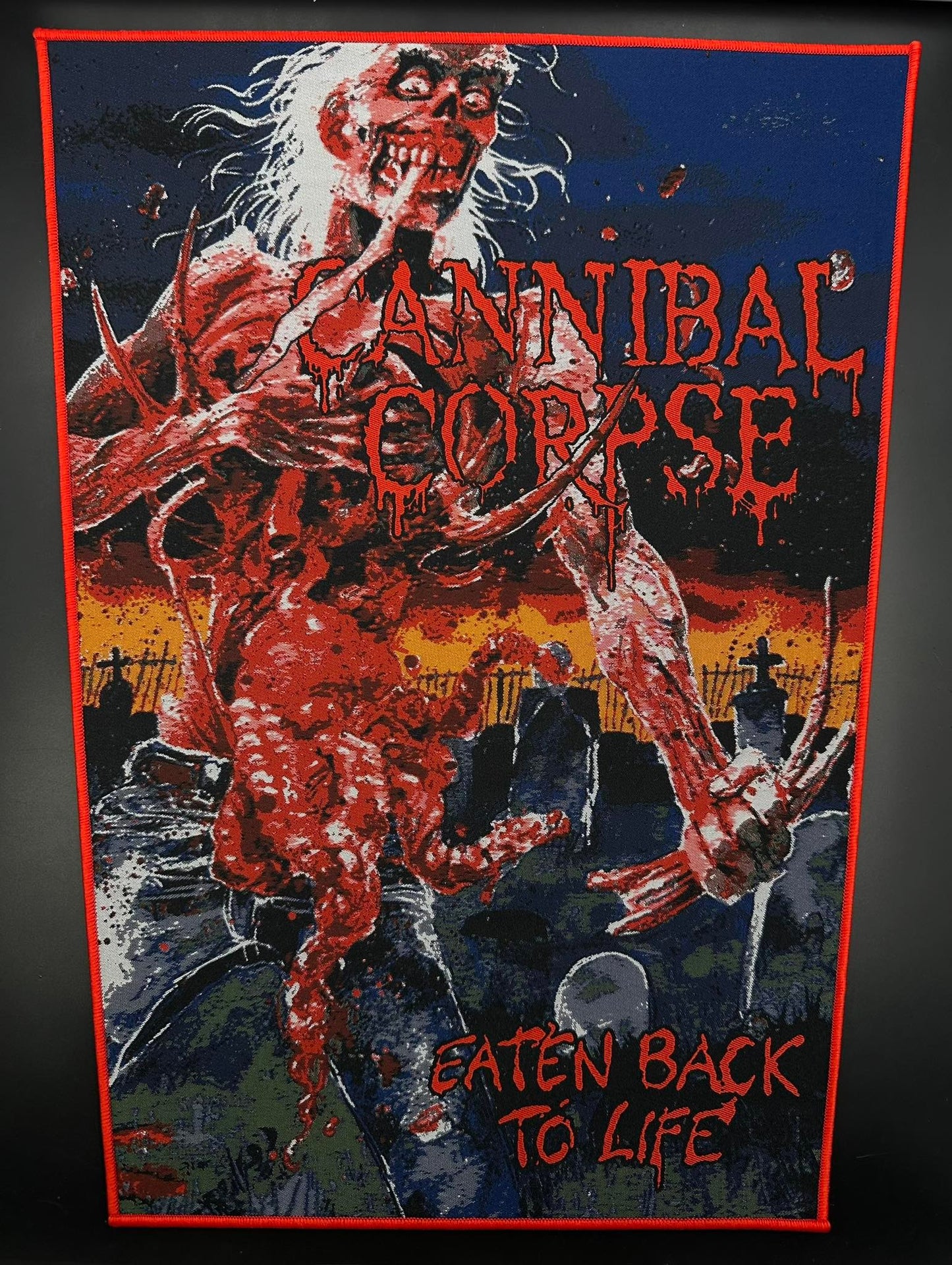 Cannibal Corpse - Eaten Back To Life - Backpatch