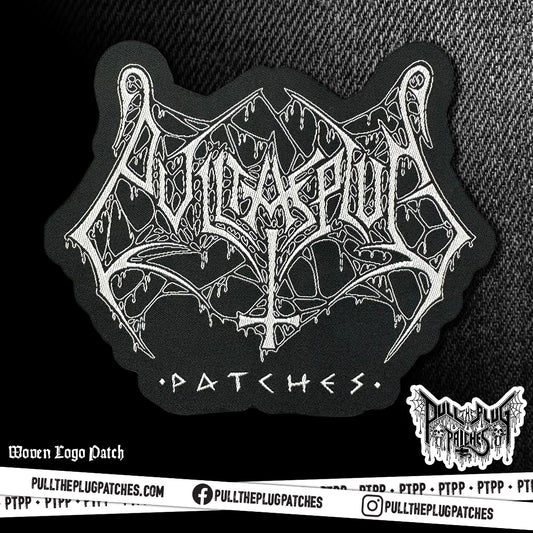 Pull The Plug Patches - Unleashed Logo Tribute