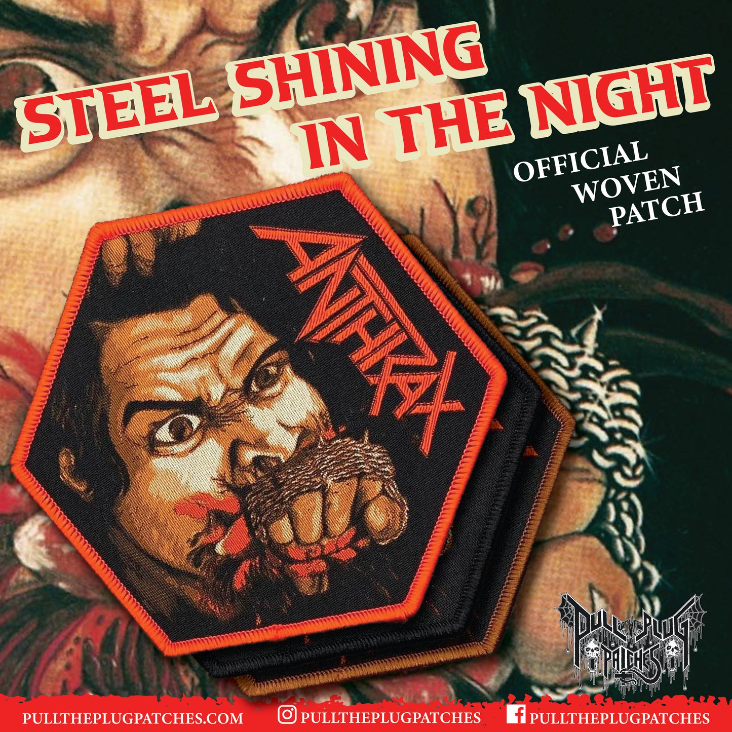 Anthrax - Fistful Of Metal - Patch