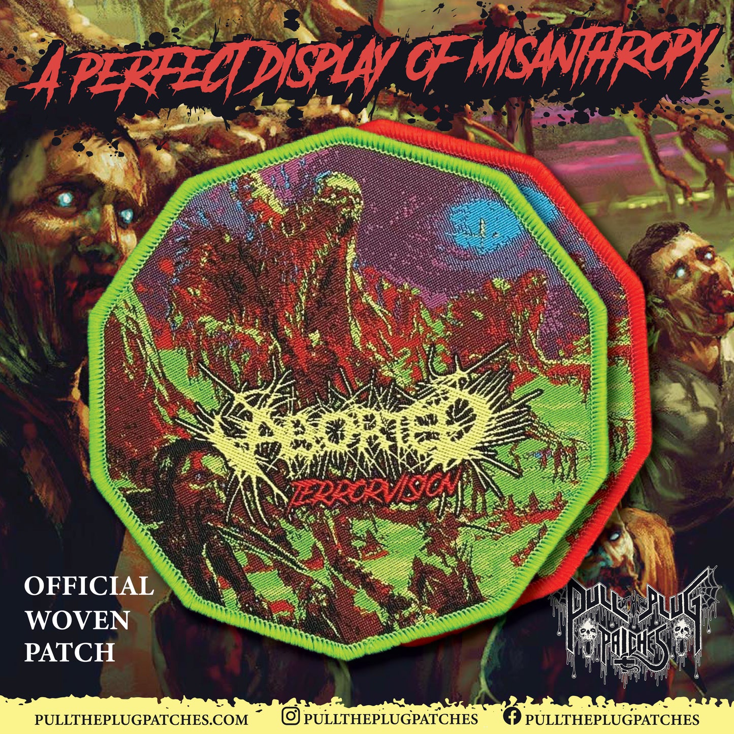 Aborted - Terrorvision - Patch