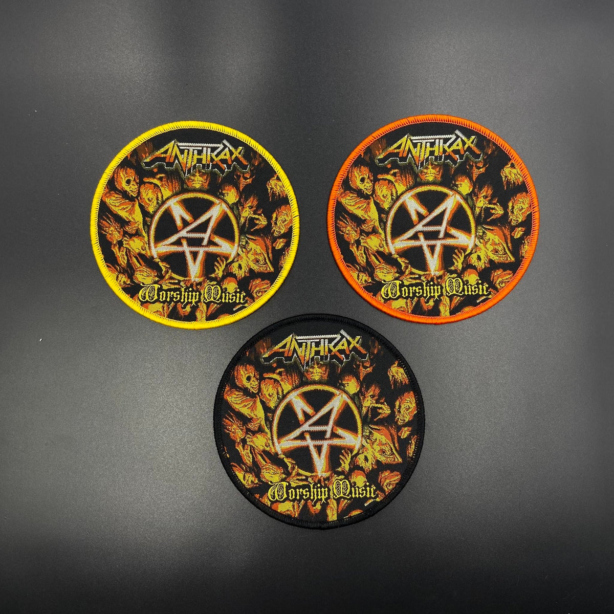 Anthrax - Worship Music - Patch