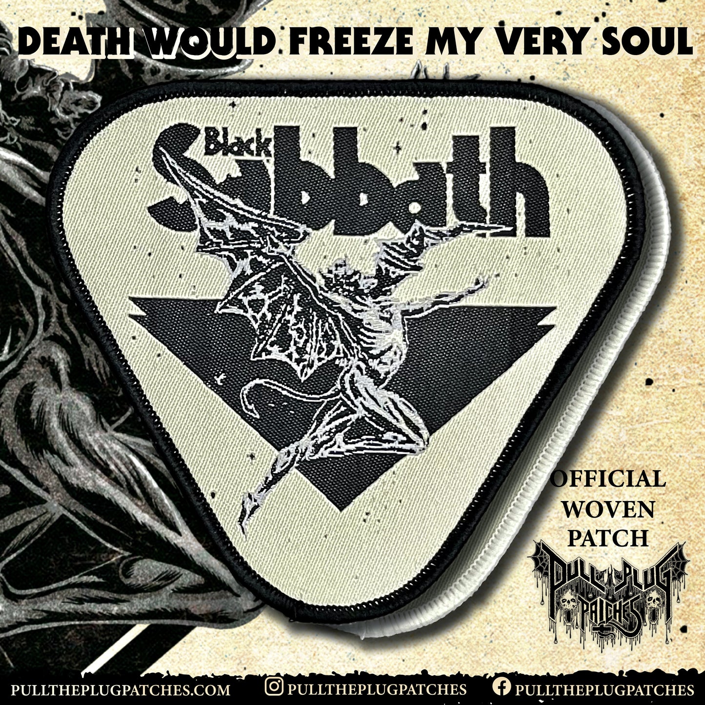 Black Sabbath - Snowblind - Patch