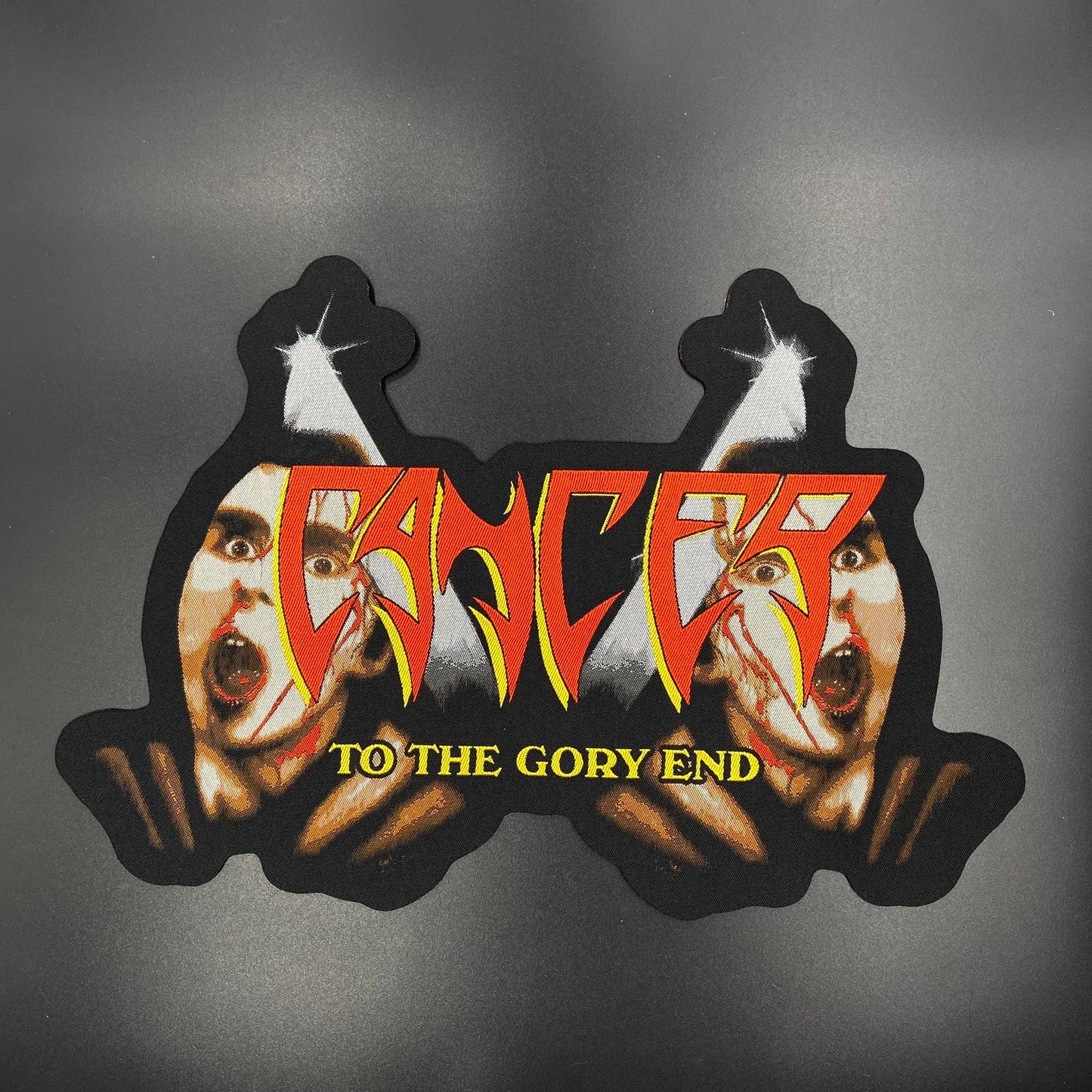 Cancer - To The Gory End - Oversize Patch