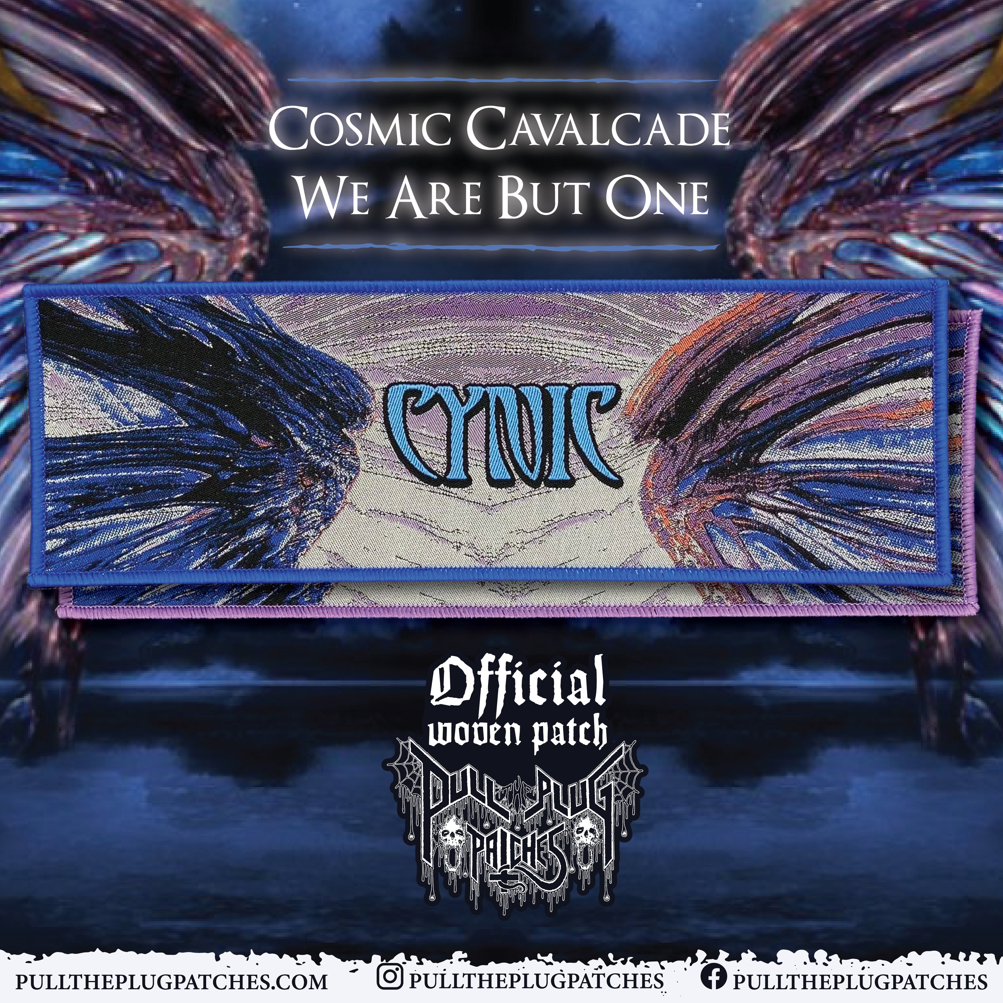 Cynic - Integral Birth - Strip Patch – Pull The Plug Patches
