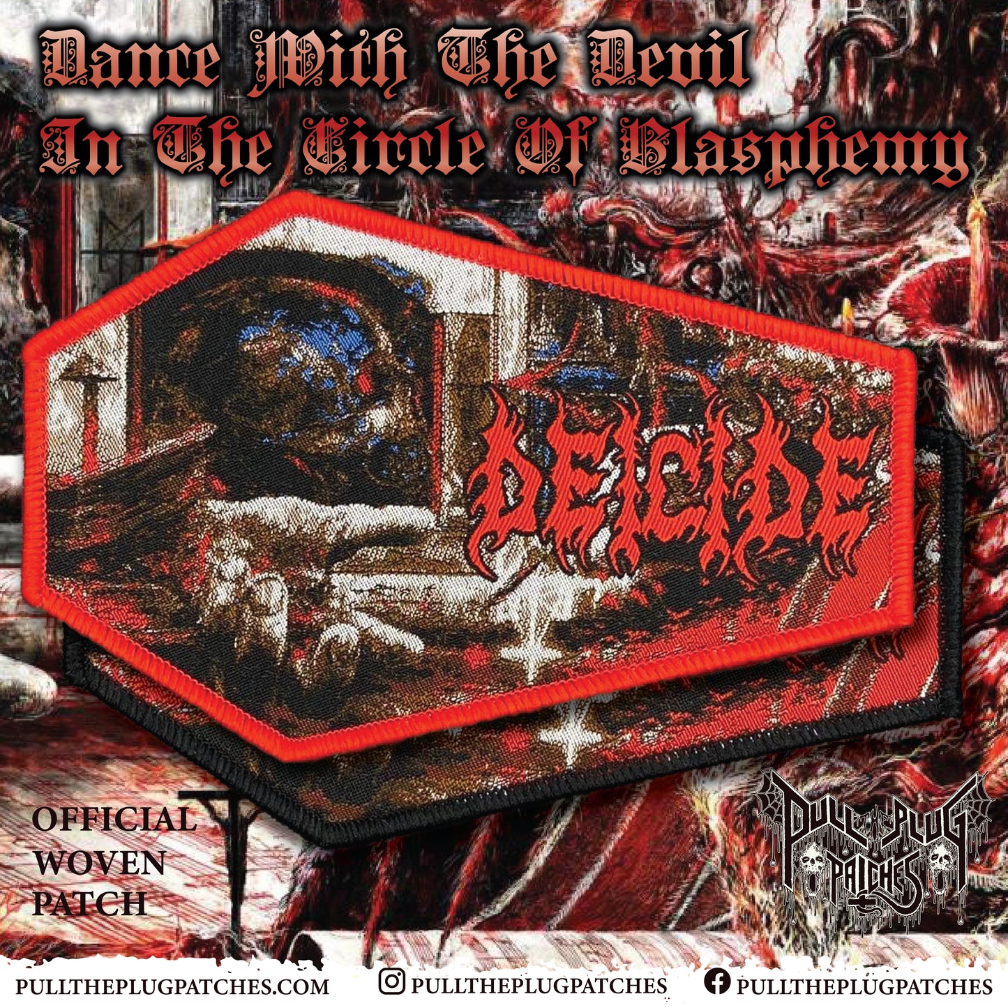 Deicide - Overtures of Blasphemy - Patch