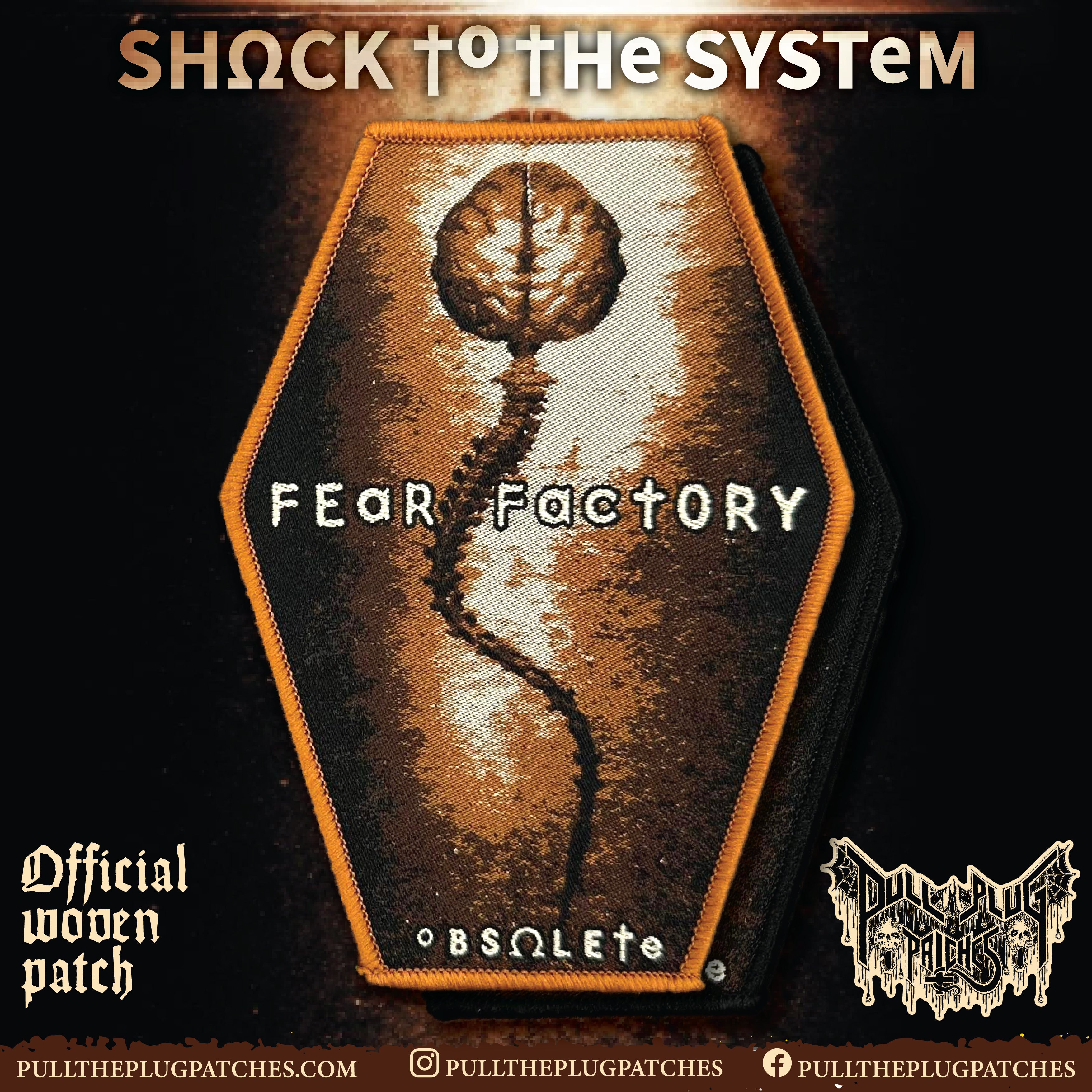 Fear Factory - Obsolete - Patch – Pull The Plug Patches