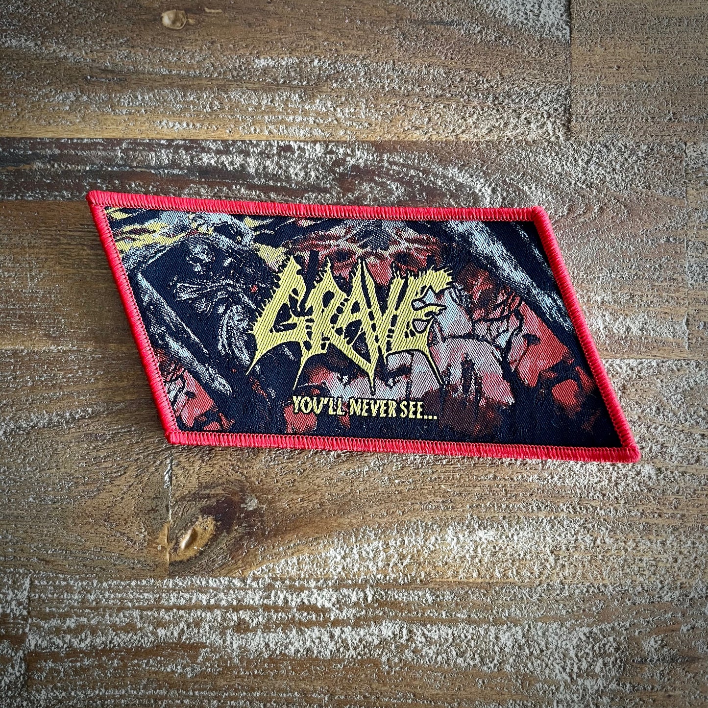 Grave - You'll Never See... - Patch