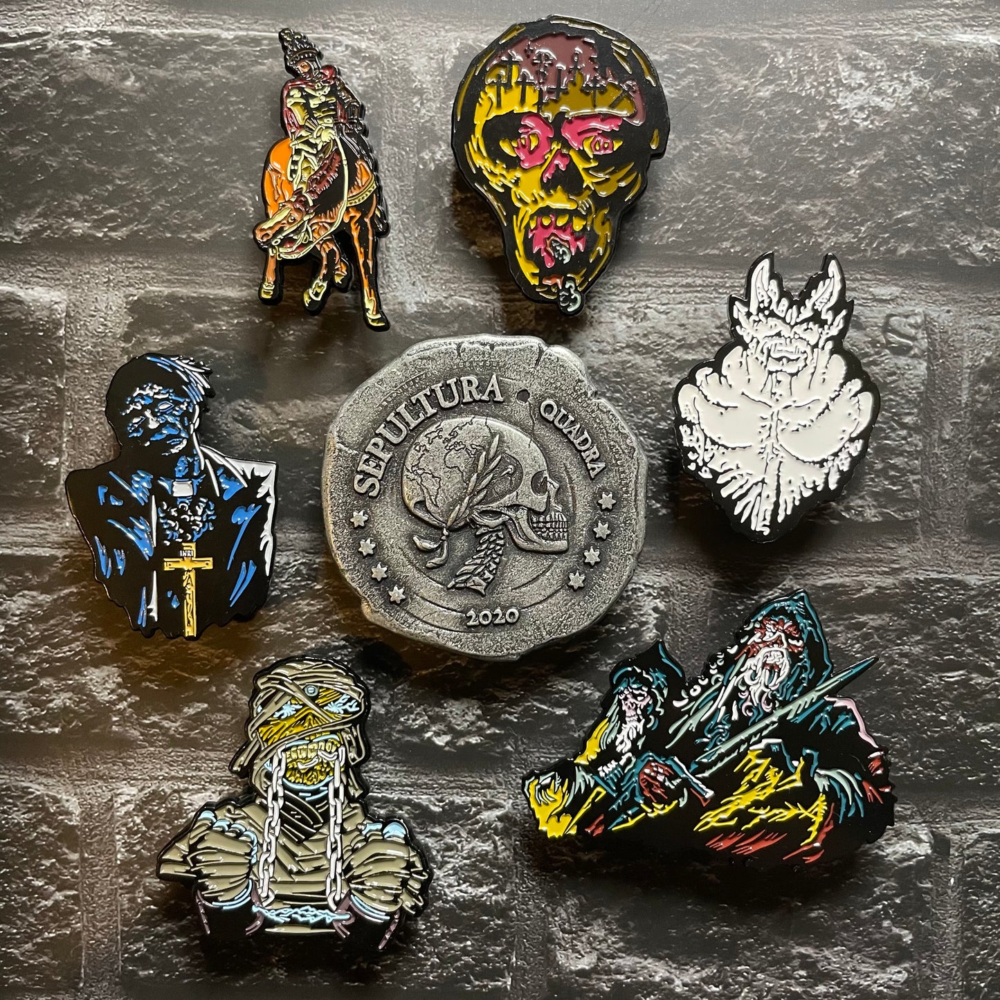 Sepultura - Quadra - Metal Pin