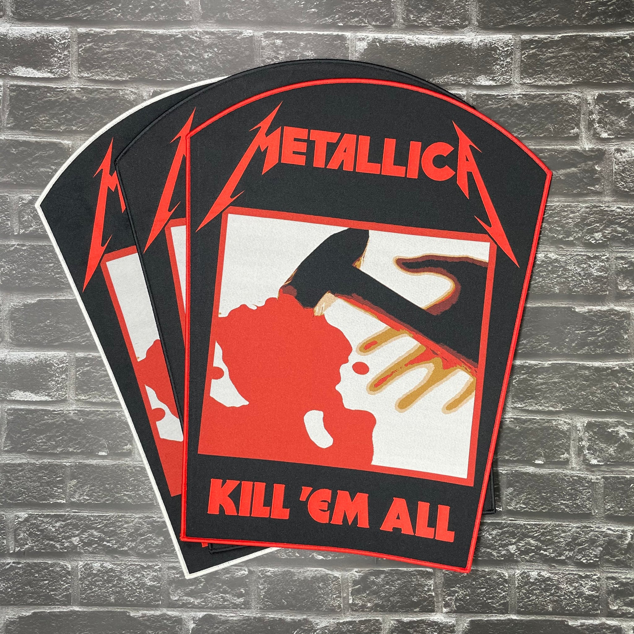 Metallica - Kill 'Em All – Pull The Plug Patches