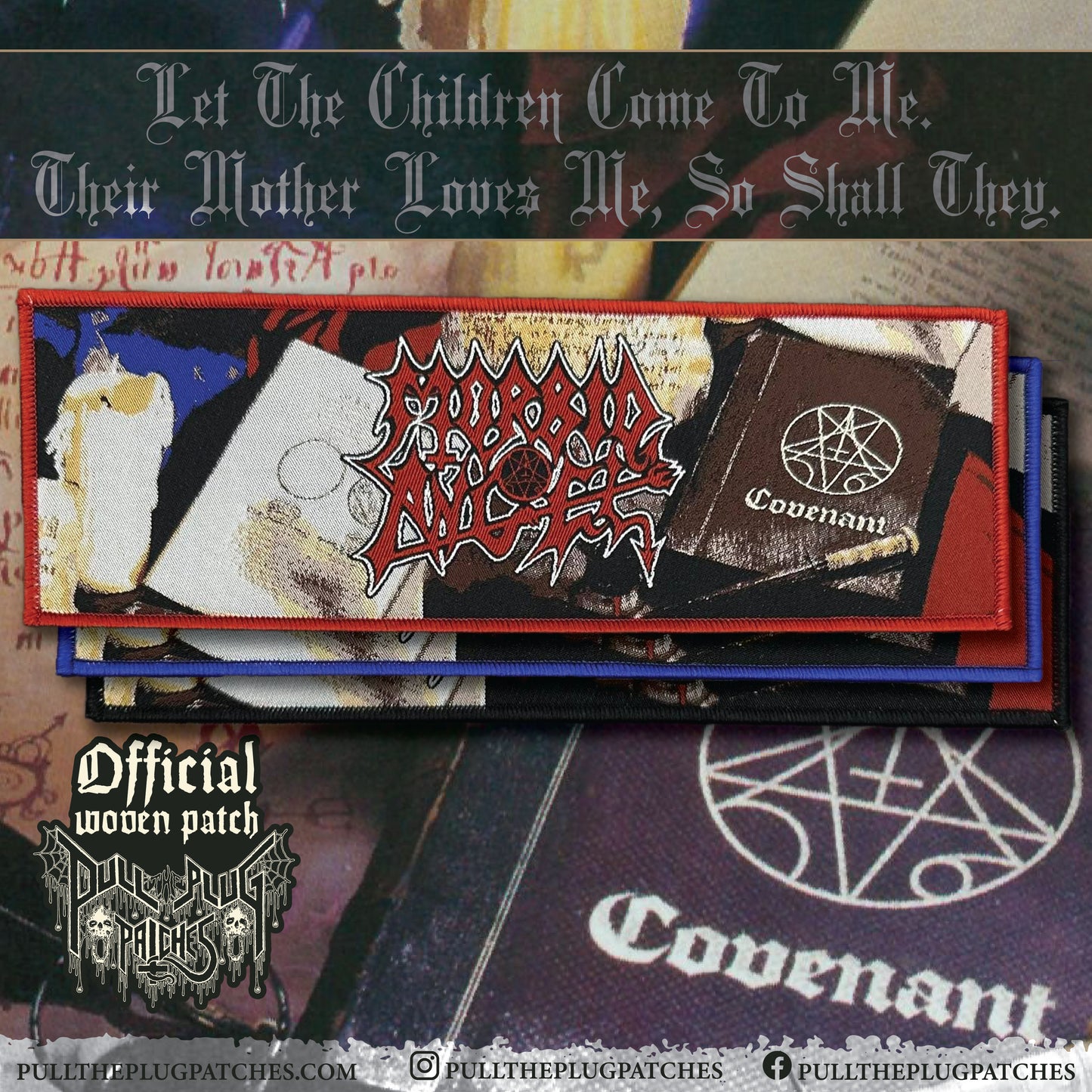 Morbid Angel - Covenant - Strip Patch