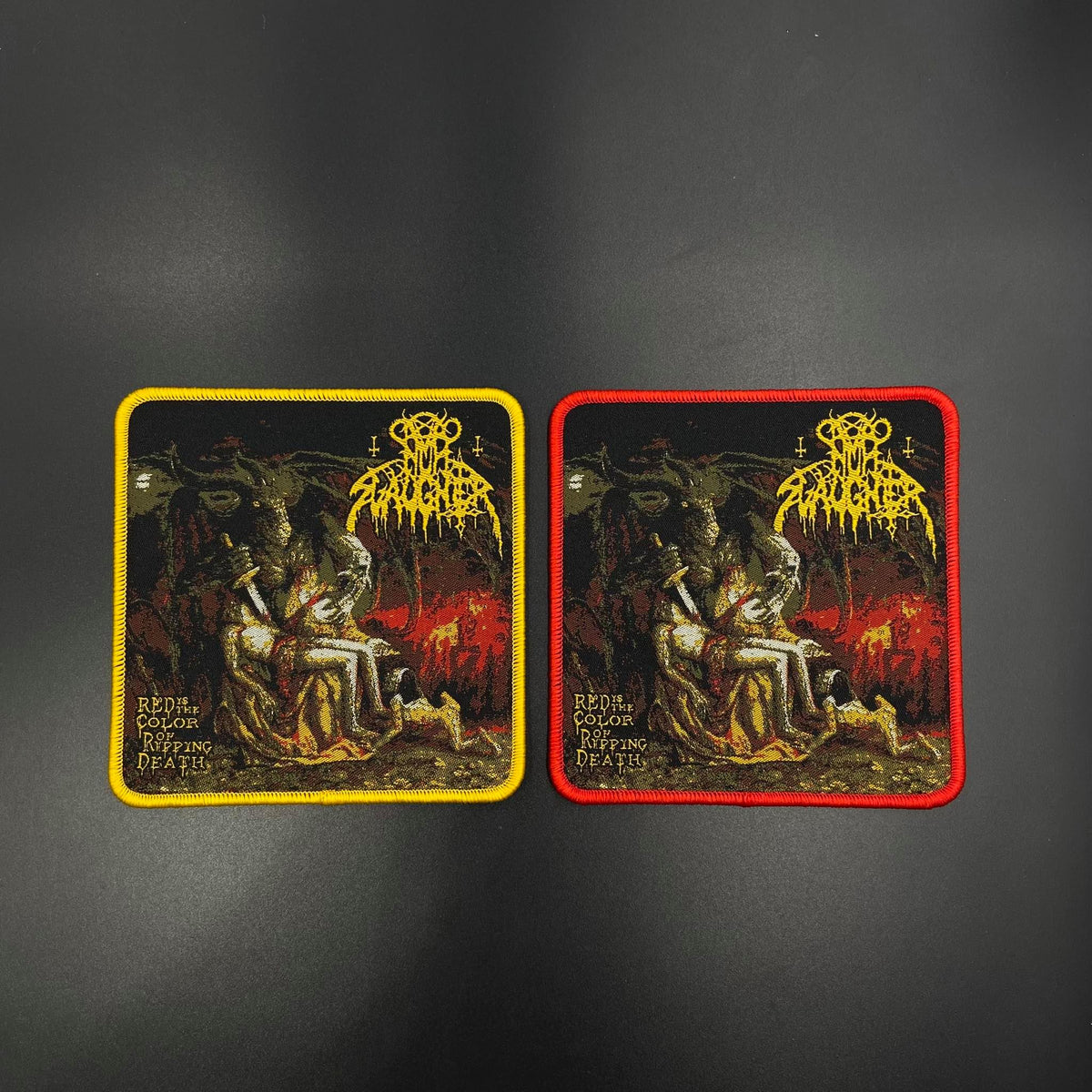 Nunslaughter - Red Is The Color Of Ripping Death – Pull The Plug Patches