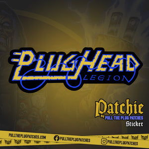 Patchie - Plughead Legion Logo Sticker