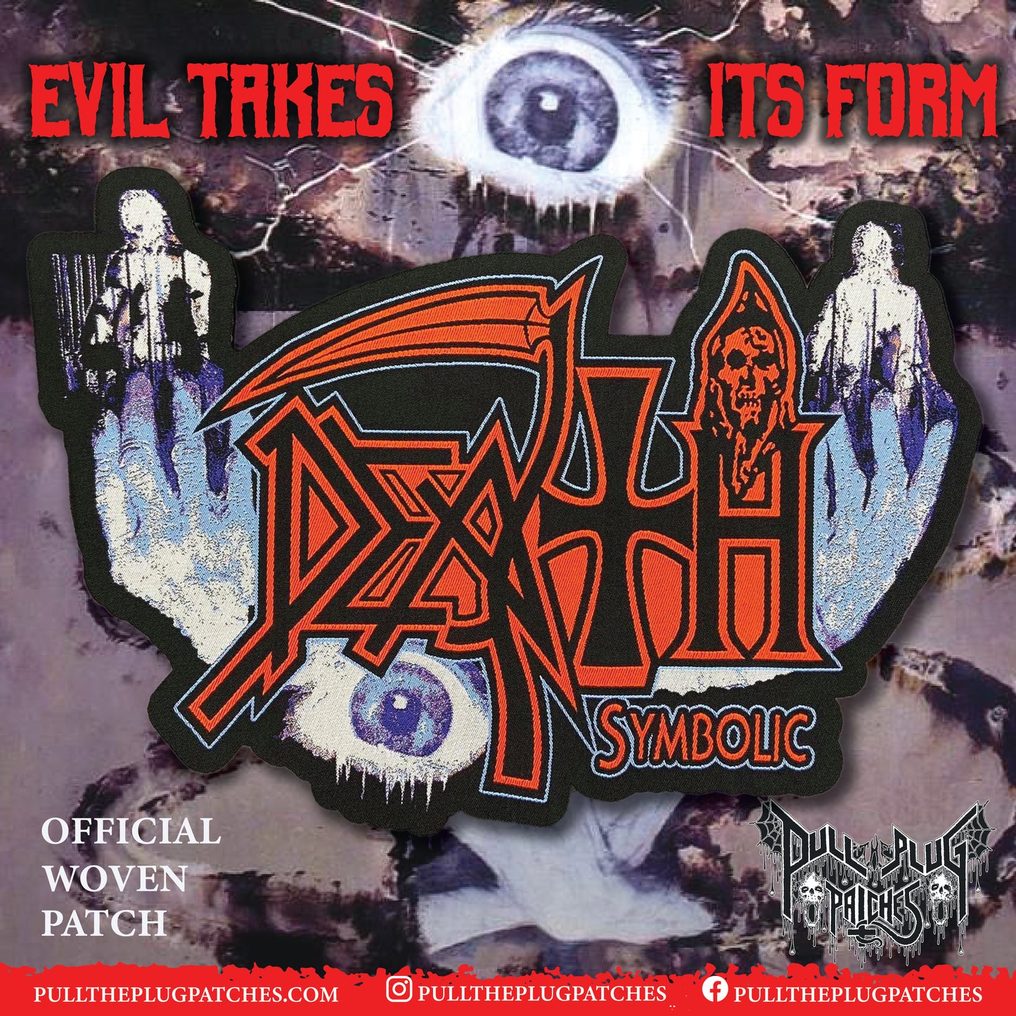 Death - Symbolic - Oversize Patch