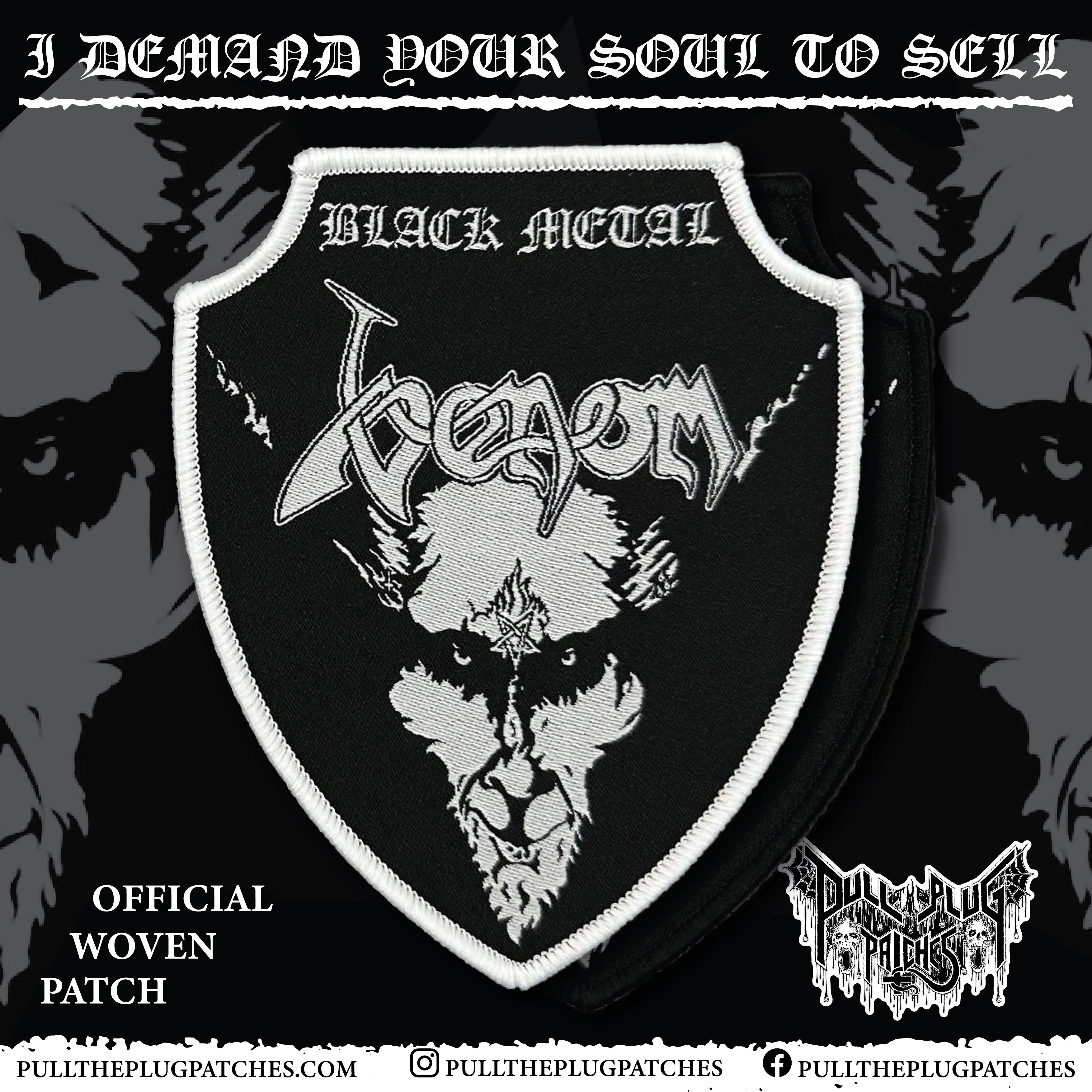 Venom - Black Metal - Patch – Pull The Plug Patches
