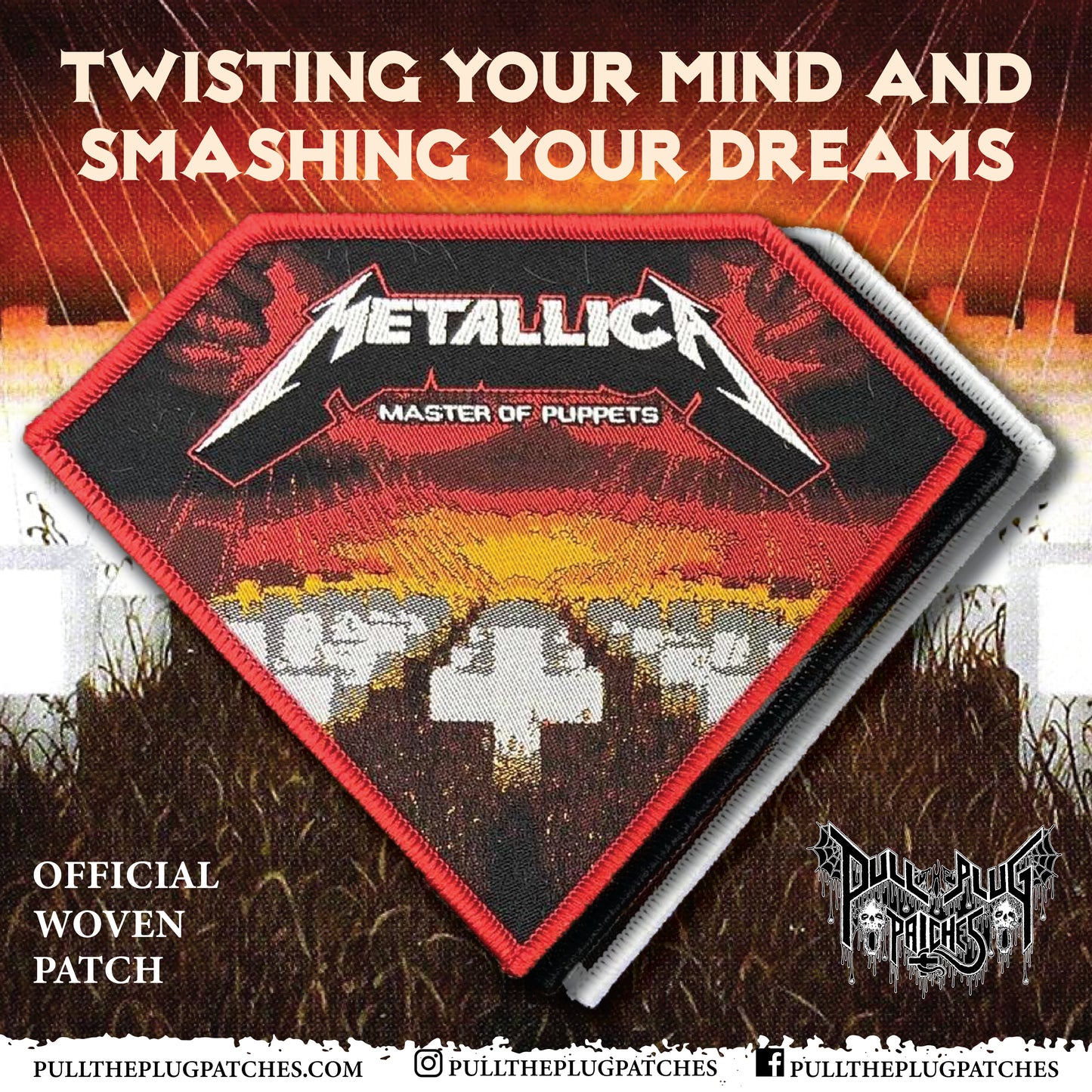 Metallica - Master Of Puppets - Patch
