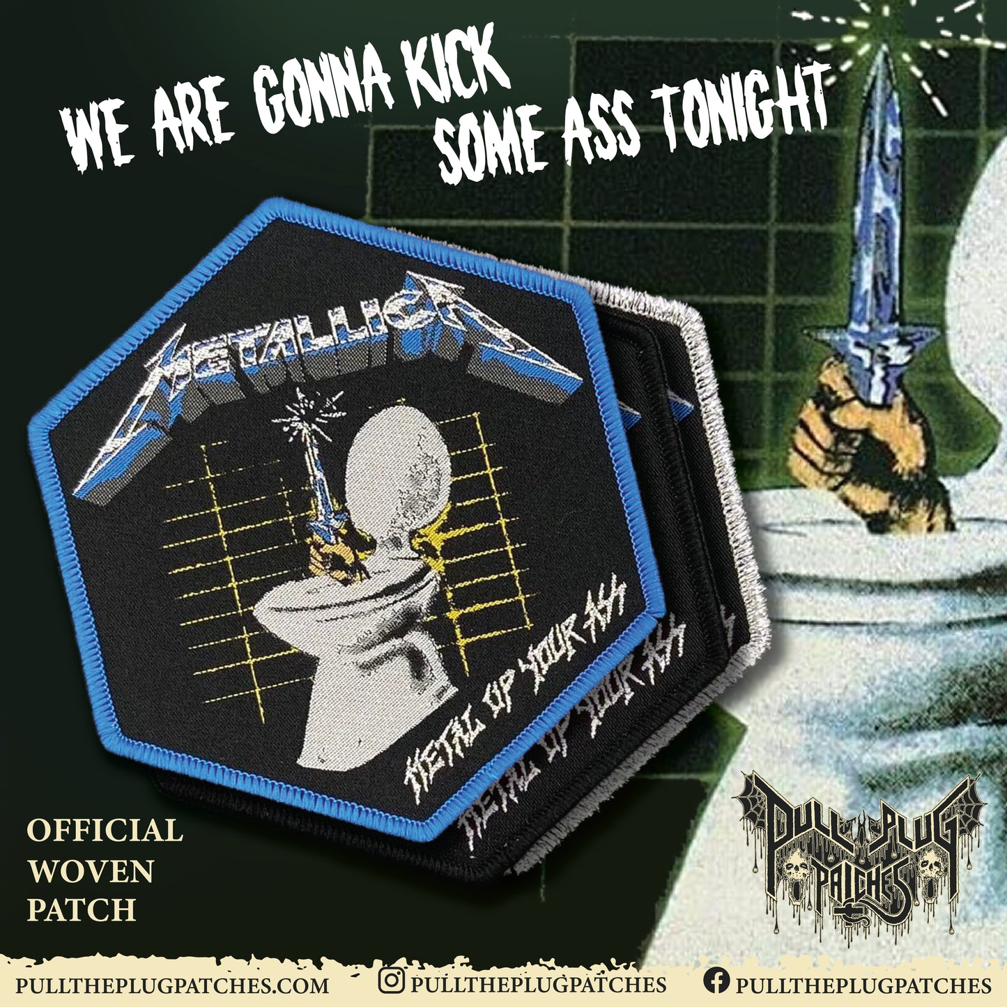 Metallica - Metal Up Your Ass - Patch