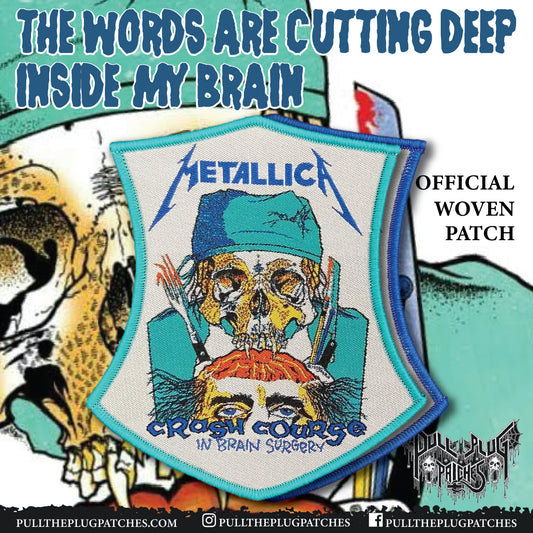 Metallica - Crash Course in Brain Surgery - Patch