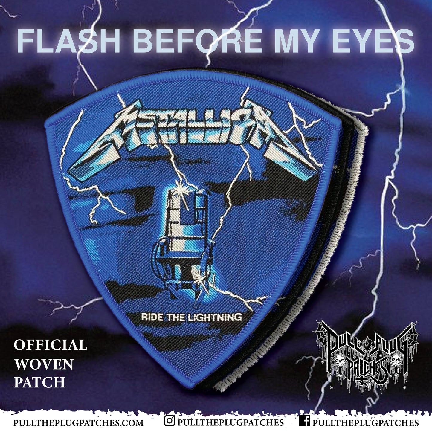 Metallica - Ride The Lightning - Patch