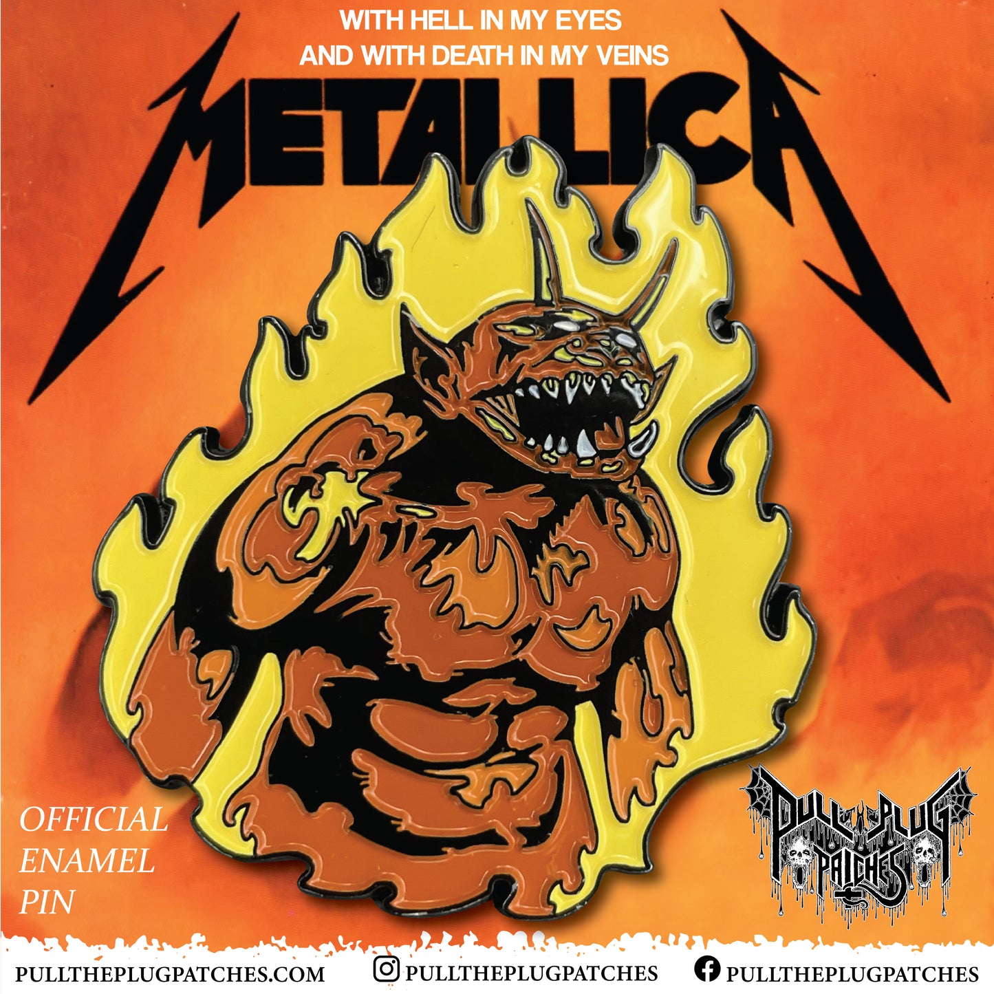 Metallica - Jump In The Fire - Pin