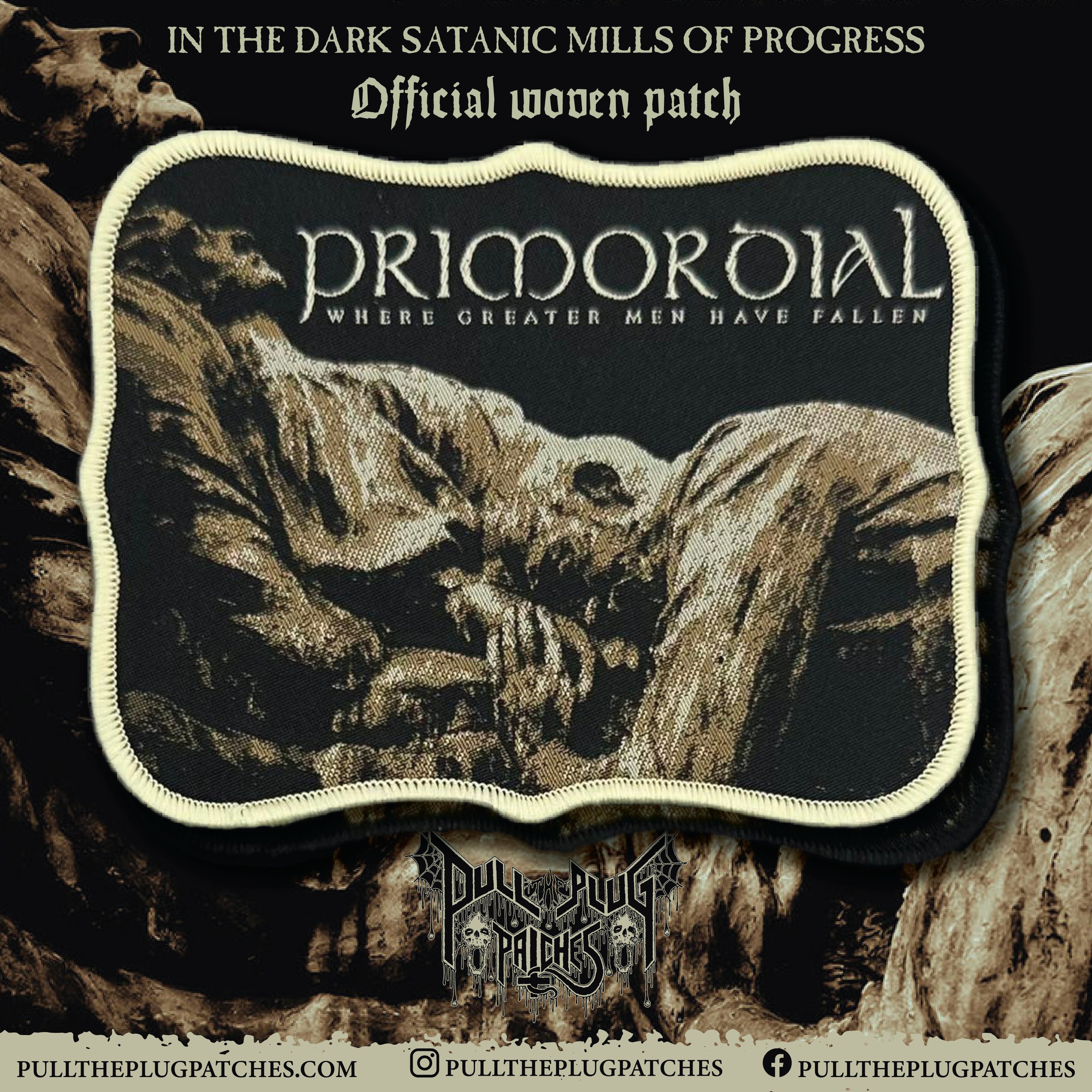 Primerial Primordial – Pull The Plug Patches