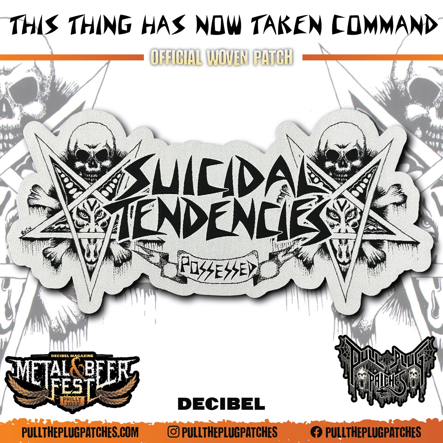 Suicidal Tendencies - Possessed - Oversize Patch