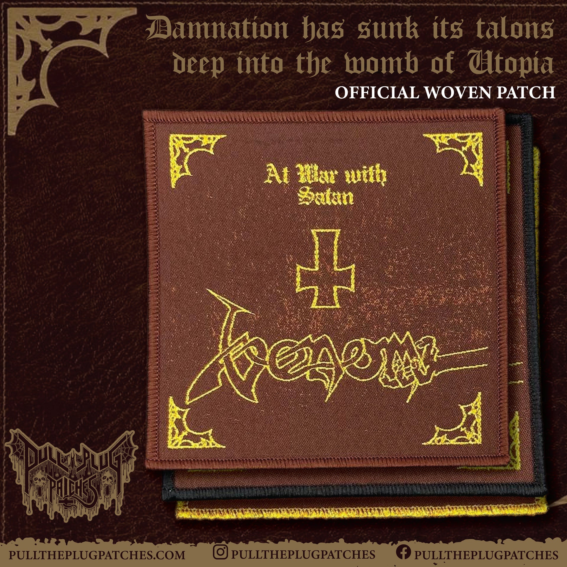 2×) Venom/ In League With Satan B/w Live Like An Angel (Die Like A Devil)/ 7" W/ Misprint (UK Pressing) | TShirt And BattleJacket Gallery